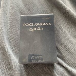 NEW Dolce & Gabbana light blue cologne